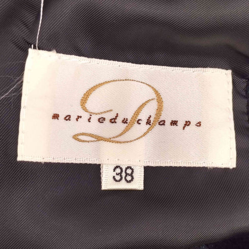 marieduchamps 総ウール ビッグカラー ダブルコート レディース import:M