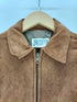 MONOGRAM OUTFITTERS } }70-80S USA製 スエード レザー ジップアップ トラッカー ジャケット ロケット TALON ZIP メンズ US:38