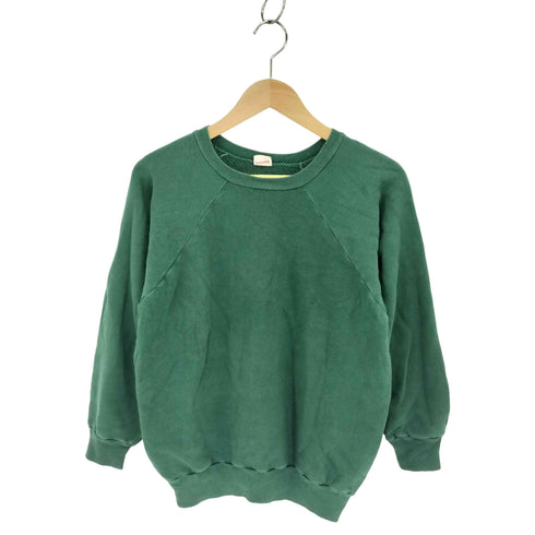 ヘルスニット Healthknit 60-70S ラグランスリーブ クルーネックスウェット トレーナー メンズ L