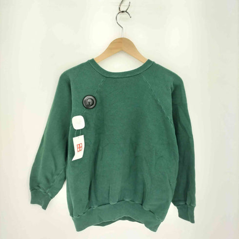 ヘルスニット Healthknit 60-70S ラグランスリーブ クルーネックスウェット トレーナー メンズ L