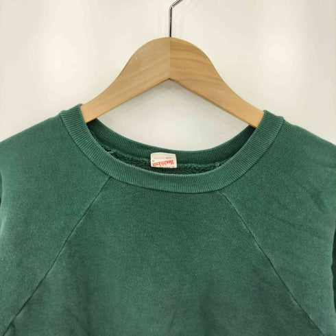ヘルスニット Healthknit 60-70S ラグランスリーブ クルーネックスウェット トレーナー メンズ L