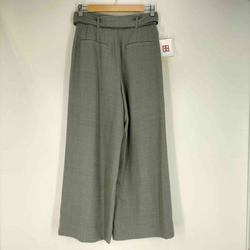 ボールジー BALLSEY 23AW ライトカルゼ ベルテッドパンツ レディース JPN:36