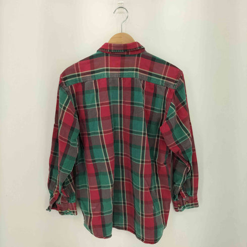 ウールリッチ WOOLRICH 90s マドラスチェック フランネルチェック 長袖シャツ メンズ M