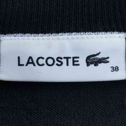 ラコステ LACOSTE エッセンシャルクルーネックニットカーディガン レディース EUR:38