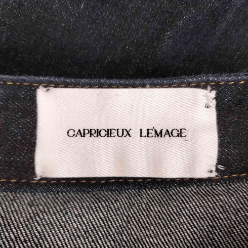 カプリシュレマージュ CAPRICIEUX LEMAGE アシメロールアップデニム レディース JPN:38