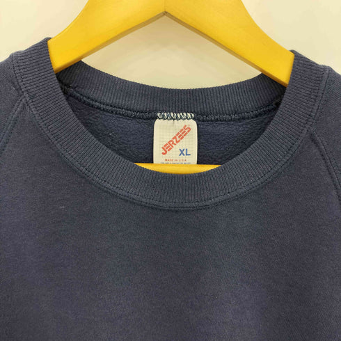 ジャージーズ JERZEES 80-90s USA製 ラグランスリーブ クルーネックスウェット トレーナー メンズ XL