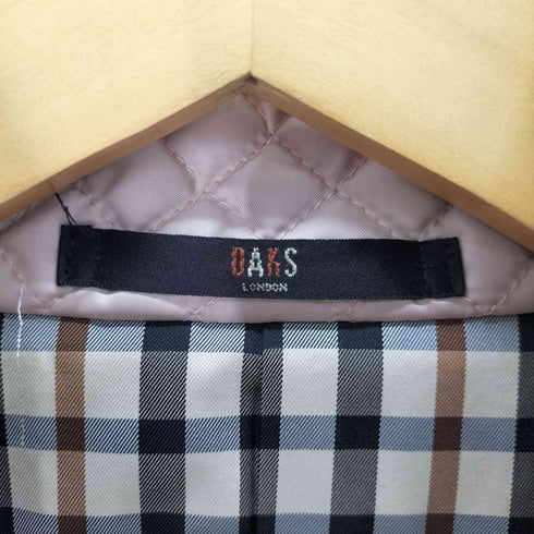 ダックス DAKS スタンドカラーキルティングコート レディース 40