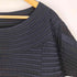 イッセイミヤケ ISSEY MIYAKE マルチプリーツ ボーダー ボートネック ワンピース レディース JPN:2