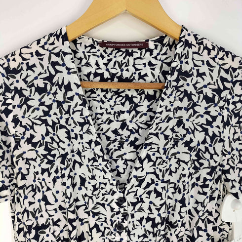 ユニクロ UNIQLO 25SS レーヨンプリントロングワンピース レディース JPN:M