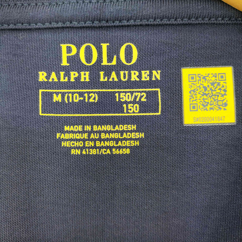 ポロラルフローレン POLO RALPH LAUREN ポニー刺繍 長袖クルーネックTシャツ レディース import:M