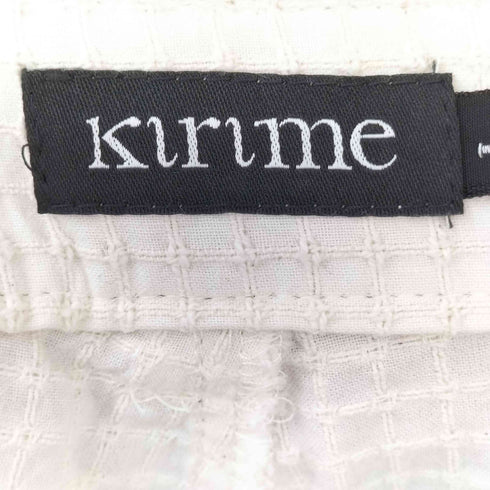 キリメ Kirime デザイン ワイドパンツ メンズ JPN:L