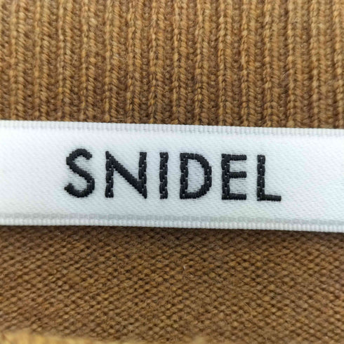 スナイデル snidel エンブレムジャガードニットプルオーバー レディース ONE SIZE