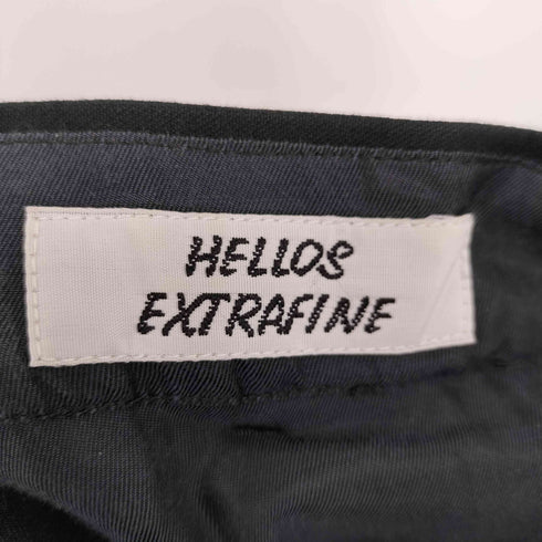 HELLOS EXTRAFINE ポケットデザインテーパードスラックス メンズ JPN:2