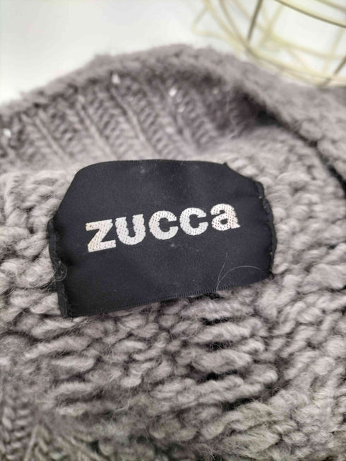 ズッカ ZUCCa ウール アクリル タートルネック ローゲージ ニット セーター ワイドスリーブ レディース JPN:M