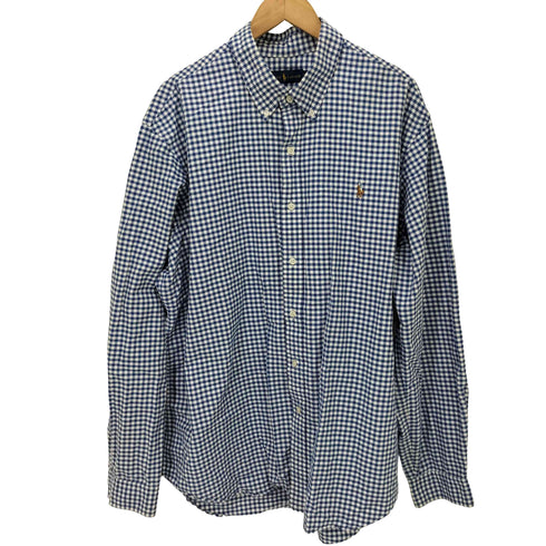 ラルフローレン RALPH LAUREN ギンガムチェック ボタンダウンシャツ メンズ JPN:XXL