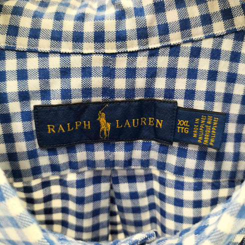 ラルフローレン RALPH LAUREN ギンガムチェック ボタンダウンシャツ メンズ JPN:XXL