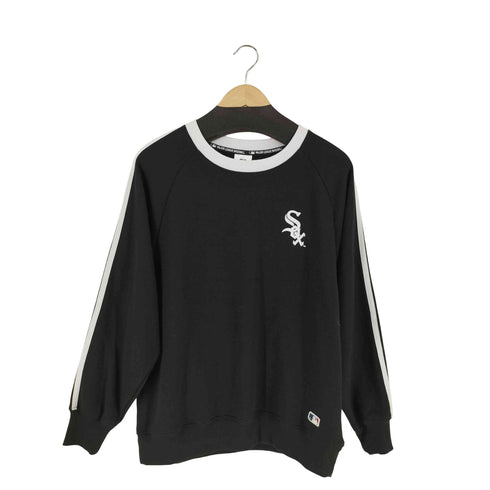 ジェニュインマーチャンダイズ GENUINE MERCHANDISE MLBチームロゴプリント サイドライン クルーネックスウェット レディース import:L