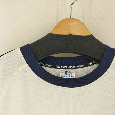 ジェニュインマーチャンダイズ GENUINE MERCHANDISE MLBチームロゴプリント サイドライン クルーネックスウェット レディース import:L