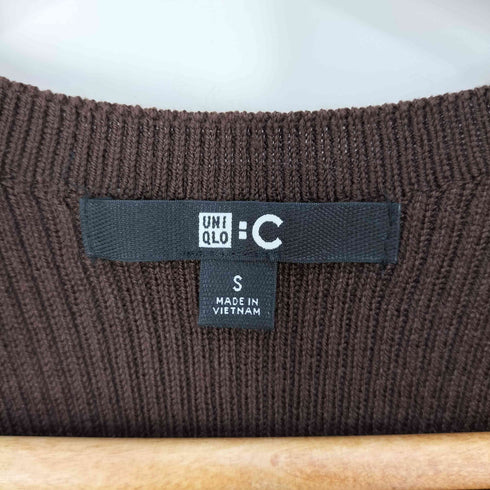 ユニクロシー UNIQLO:C 24AW 3Dメリノブレンドリブセーター レディース JPN:S