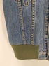 リーバイス Levis FOR GIRLS LOT 445 ファー ミリタリーリブ リメイク カスタム デニム トラッカー ジャケット レディース 34
