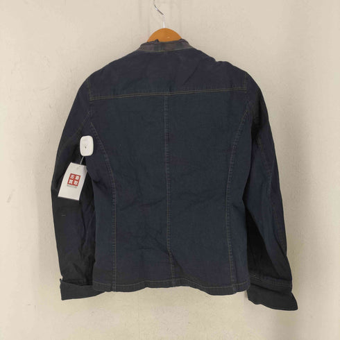 inbreed レザー切替デニムジャケット y2k レディース 3