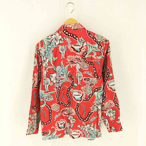 USA製 Pineapple Juice L/S アロハ シャツ メンズ import:S