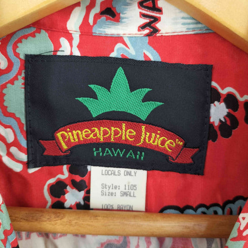 USA製 Pineapple Juice L/S アロハ シャツ メンズ import:S