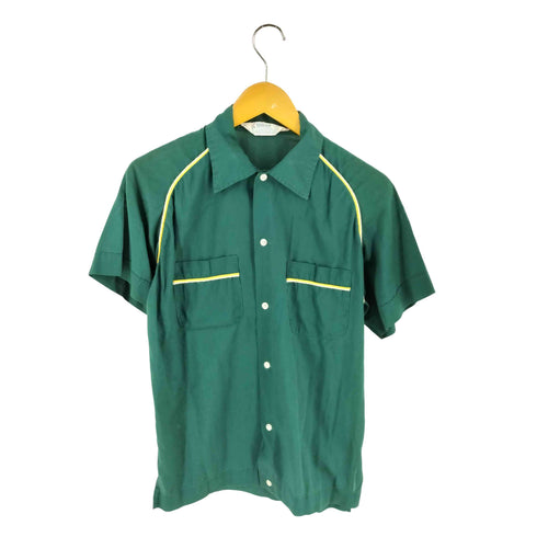 ヒルトン HILTON USA製 ボーリング S/S シャツ メンズ import:M
