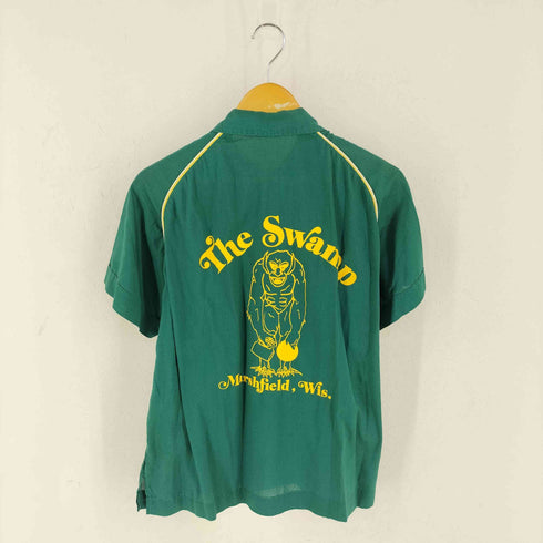 ヒルトン HILTON USA製 ボーリング S/S シャツ メンズ import:M