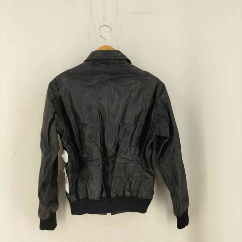 jubian フェイクレザージャケット メンズ import:M