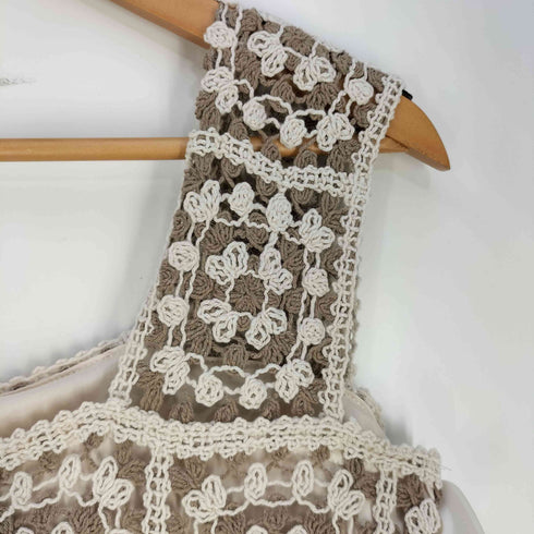 バブ Bab クロシェロングワンピース レディース JPN:S
