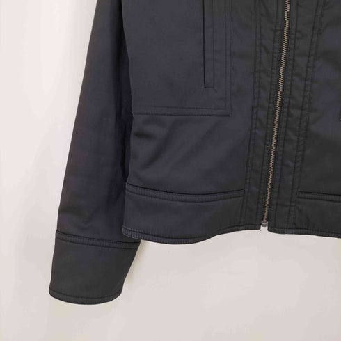 CHACON BLUE ファー付き 短丈 ブルゾン Y2K レディース 38