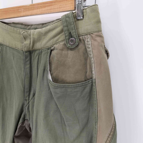 ジェネラルリサーチ GENERAL RESEARCH ツギハギパッチワークミリタリークロップドパンツ メンズ JPN:M