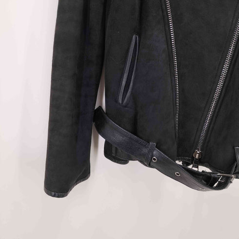 ジョルジオブラット Giorgio Brato マルチジップ ボア ムートンジャケット Y2K 短丈 レディース