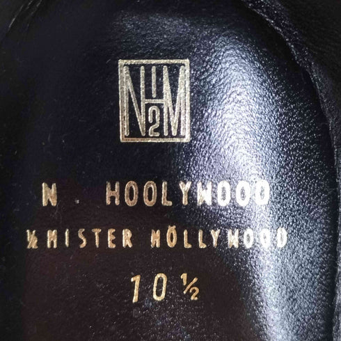 エヌハリウッド N.HOOLYWOOD 1/2 mister hollywood クレープソール ドレスシューズ メンズ 10 1/2