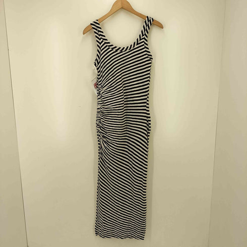 オールセインツ ALLSAINTS ボーダー柄 ロング キャミワンピース レディース