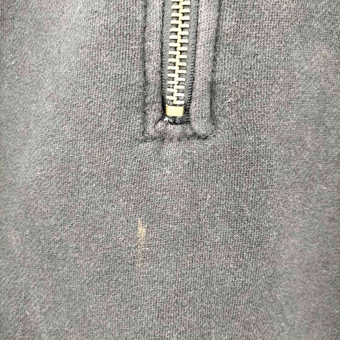 ギャップ Gap 90S デカタグ Dステッチ ポケット ハーフジップ スウェット メンズ import:XL