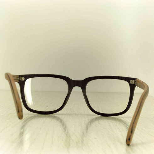 BROOKLYN SPECTACLES BENSON-A ウッドフレーム スクエアサングラス メンズ 145 50□19