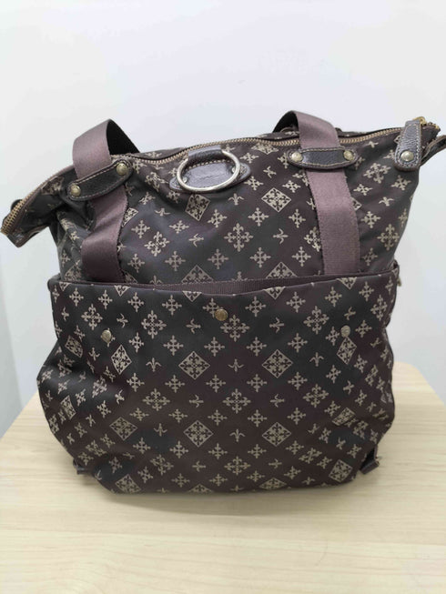 ラシット russet ポーチ付き モノグラム 総柄 3WAY ショルダー バッグ トート バッグ レディース