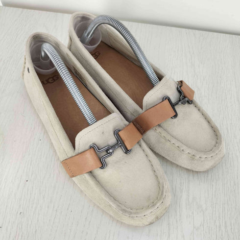 アグ UGG レザーストラップビットモカシン レディース JPN:24.5
