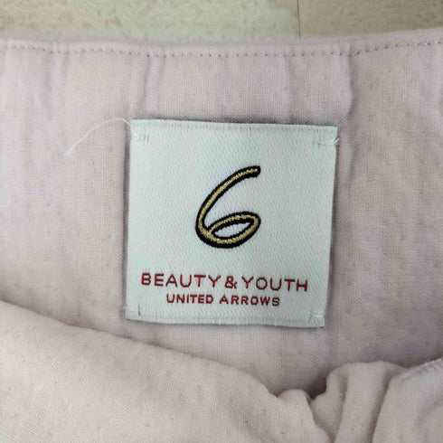 ロクビューティーアンドユースユナイテッドアローズ 6 BEAUTY & YOUTH UNITED ARROWS キルティングワイドパンツ レディース