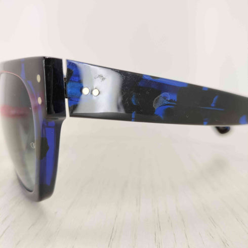 オリバーゴールドスミス OLIVER GOLDSMITH イタリア製 COMMANDANT BLUE TORTOISESHELL メンズ 53□20 145