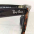 レイバン Ray-Ban ORIGINAL WAYFARER OPTICS メンズ 52□22 150