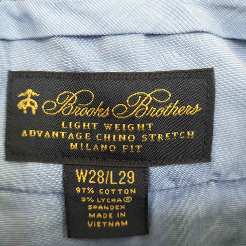ブルックスブラザーズ BROOKS BROTHERS MILANO FIT テーパードパンツ メンズ 28/29