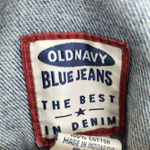 オールドネイビー OLD NAVY BLUE JEANS 90S 3rd型 フラップポケット デニム ジャケット メンズ import:L