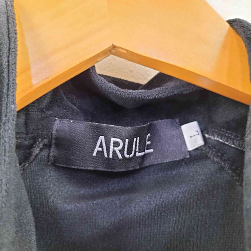アリュール ARULE フロントロゴ刺繍トラックジャケット レディース import:L