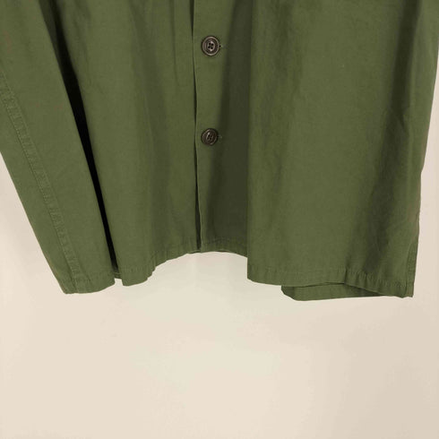 アルファインダストリーズ ALPHA INDUSTRIES エンブレム ユーティリティー スーベニア 刺繍 虎 鷹 フラップポケット S/S シャツ メンズ import:L