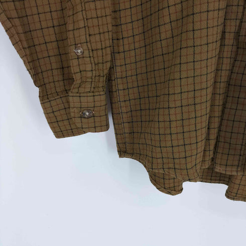 ペンドルトン PENDLETON メキシコ製 グラフチェック ボタンダウン L/S ウール シャツ メンズ import:M