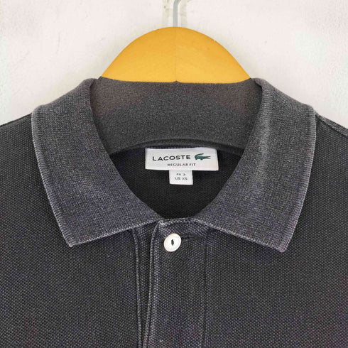ラコステ LACOSTE ロゴ刺繍 S/S ポロシャツ メンズ XS