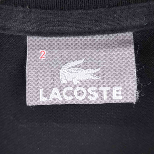 ラコステ LACOSTE ロゴ刺繍 S/S ポロシャツ メンズ 2